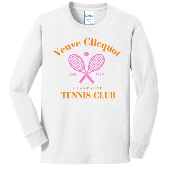 Tennis Club Est 1772 Kids Long Sleeve Shirt