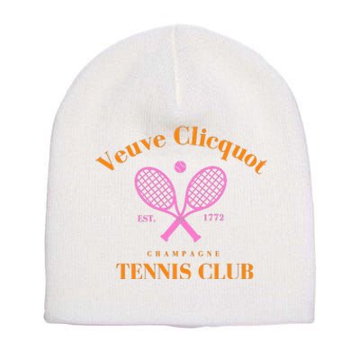 Tennis Club Est 1772 Short Acrylic Beanie