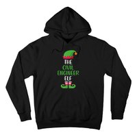 The Civil Engineer Elf Christmas Family Matching Hoodie