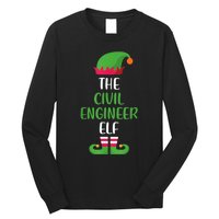 The Civil Engineer Elf Christmas Family Matching Long Sleeve Shirt