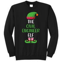 The Civil Engineer Elf Christmas Family Matching Sweatshirt