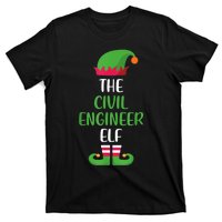 The Civil Engineer Elf Christmas Family Matching T-Shirt