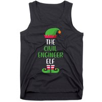 The Civil Engineer Elf Christmas Family Matching Tank Top