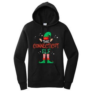 The Connecticut Elf Matching Family Group Christmas Women's Pullover Hoodie