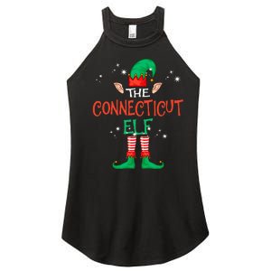 The Connecticut Elf Matching Family Group Christmas Women's Perfect Tri Rocker Tank