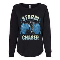 Tornado Chaser Extreme Weather Meteorologist Hunter Off Road Womens California Wash Sweatshirt