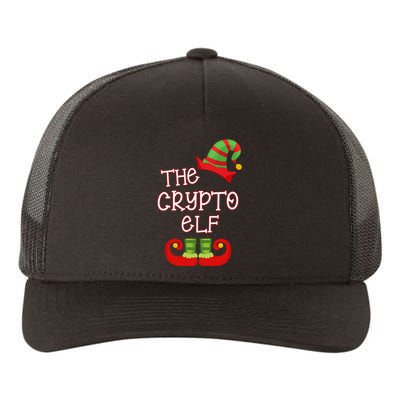 The Crypto Elf Funny Family Matching Christmas Yupoong Adult 5-Panel Trucker Hat