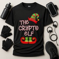 The Crypto Elf Funny Family Matching Christmas Performance Shirt