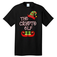 The Crypto Elf Funny Family Matching Christmas Tall T-Shirt