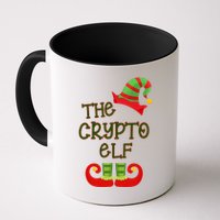 The Crypto Elf Funny Family Matching Christmas Mug
