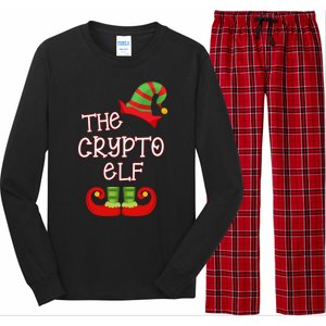 The Crypto Elf Funny Family Matching Christmas Long Sleeve Pajama Set