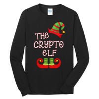 The Crypto Elf Funny Family Matching Christmas Tall Long Sleeve T-Shirt