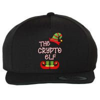 The Crypto Elf Funny Family Matching Christmas Wool Snapback Cap