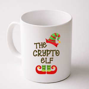 The Crypto Elf Funny Family Matching Christmas Coffee Mug