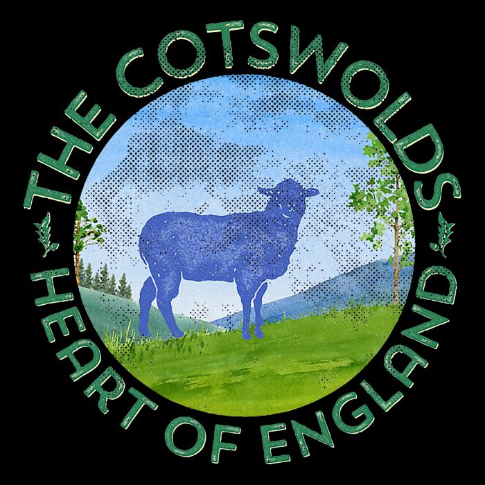 The Cotswolds England Uk S.H.E.E.P Women Gardeners V-Neck T-Shirt