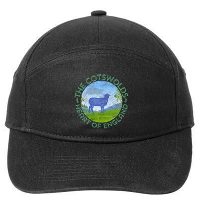 The Cotswolds England Uk S.H.E.E.P Women Gardeners 7-Panel Snapback Hat