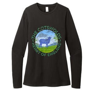 The Cotswolds England Uk S.H.E.E.P Women Gardeners Womens CVC Long Sleeve Shirt