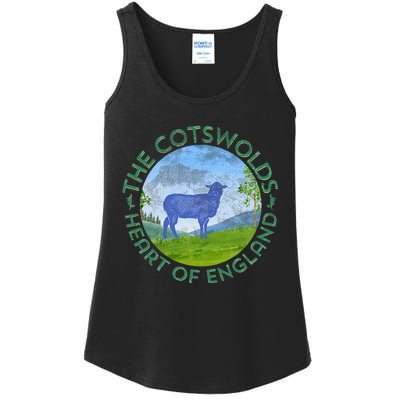 The Cotswolds England Uk S.H.E.E.P Women Gardeners Ladies Essential Tank