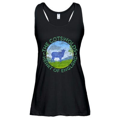The Cotswolds England Uk S.H.E.E.P Women Gardeners Ladies Essential Flowy Tank