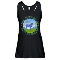 The Cotswolds England Uk S.H.E.E.P Women Gardeners Ladies Essential Flowy Tank