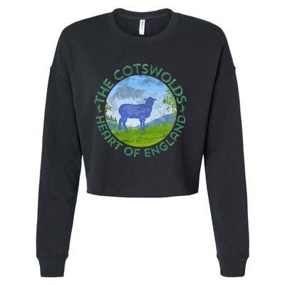 The Cotswolds England Uk S.H.E.E.P Women Gardeners Cropped Pullover Crew