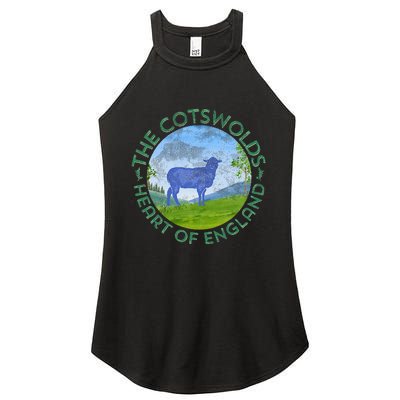 The Cotswolds England Uk S.H.E.E.P Women Gardeners Women’s Perfect Tri Rocker Tank