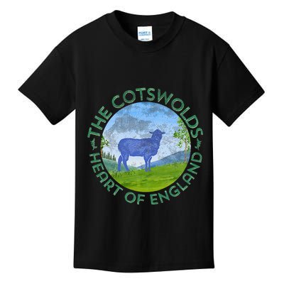 The Cotswolds England Uk S.H.E.E.P Women Gardeners Kids T-Shirt