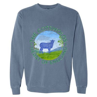 The Cotswolds England Uk S.H.E.E.P Women Gardeners Garment-Dyed Sweatshirt