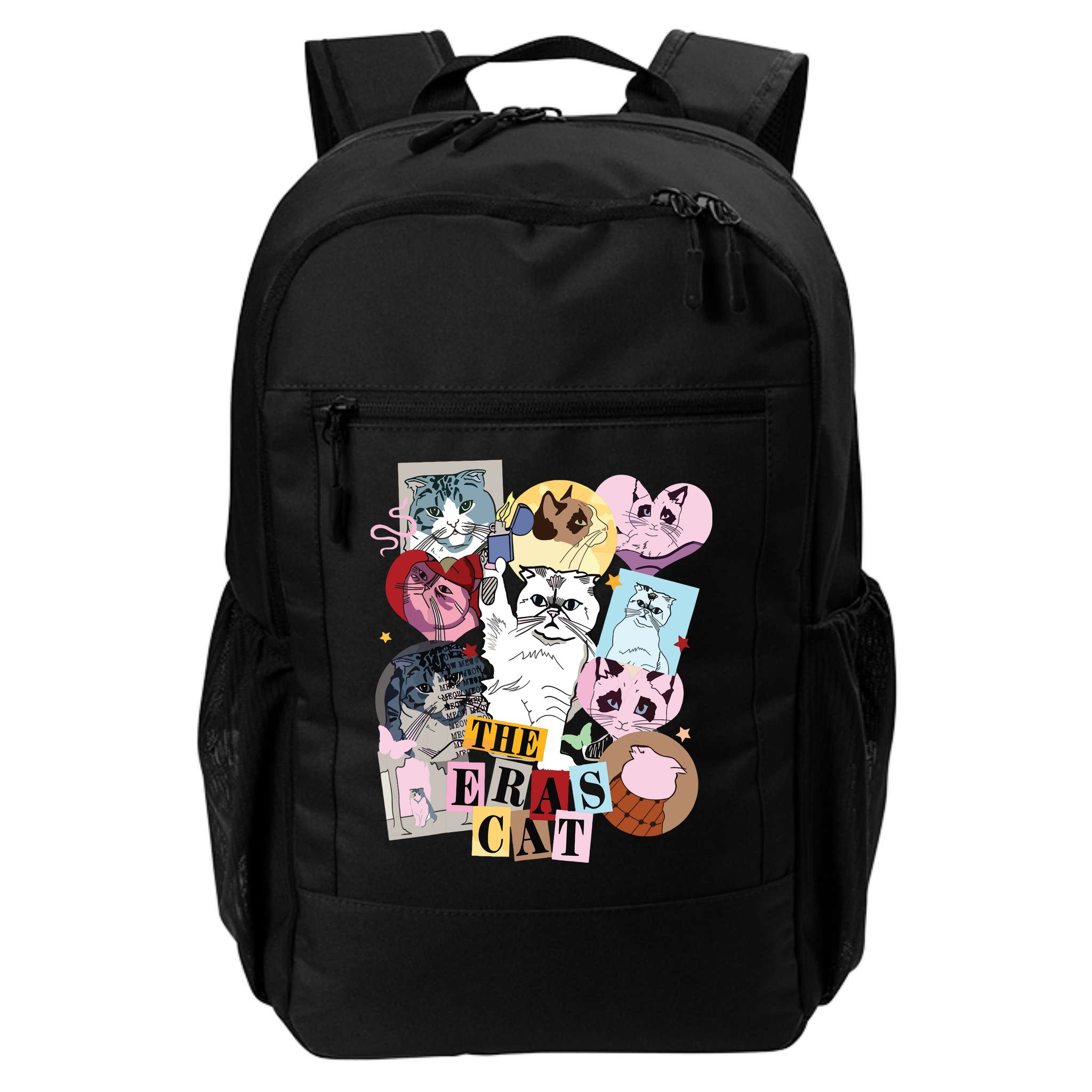 The Cat Eras In My Cat Mom Era Cat Lover Backpack