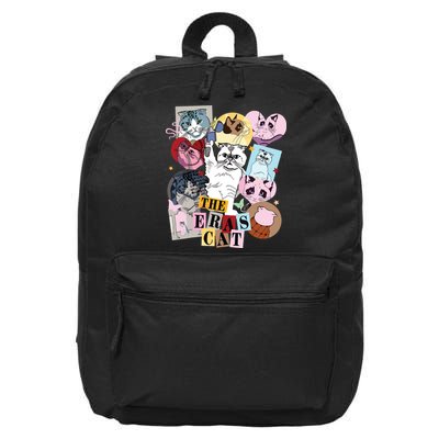 The Cat Eras In My Cat Mom Era Cat Lover 16 in Basic Backpack
