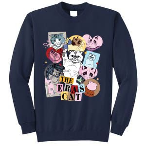 The Cat Eras In My Cat Mom Era Cat Lover Tall Sweatshirt