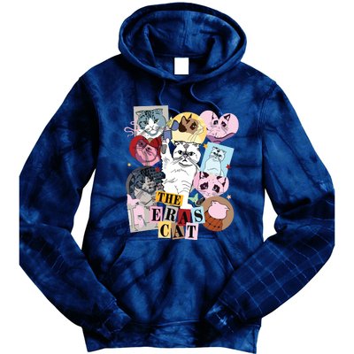 The Cat Eras In My Cat Mom Era Cat Lover Tie Dye Hoodie