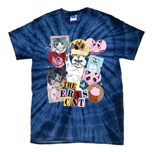 The Cat Eras In My Cat Mom Era Cat Lover Tie-Dye T-Shirt