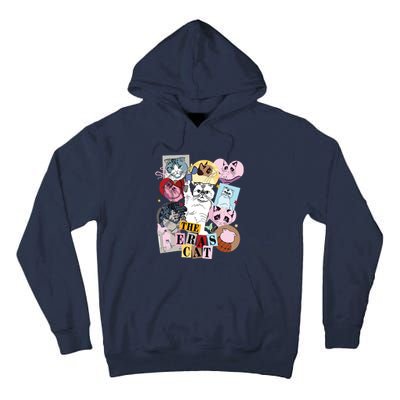 The Cat Eras In My Cat Mom Era Cat Lover Tall Hoodie