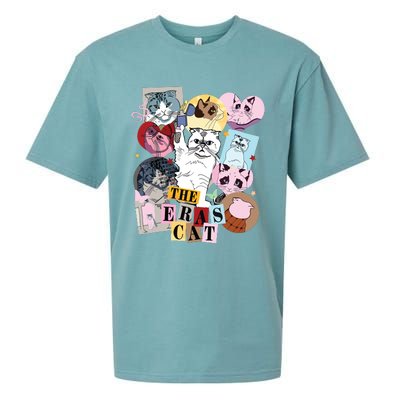 The Cat Eras In My Cat Mom Era Cat Lover Sueded Cloud Jersey T-Shirt