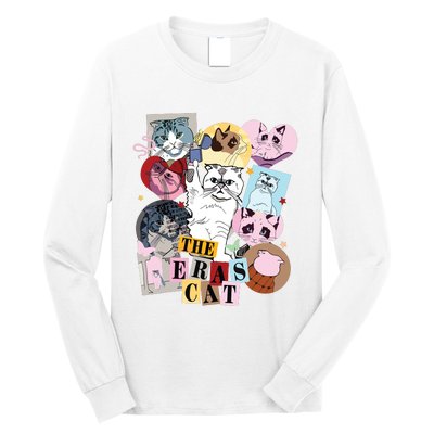 The Cat Eras In My Cat Mom Era Cat Lover Long Sleeve Shirt