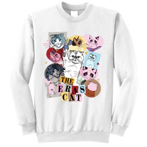 The Cat Eras In My Cat Mom Era Cat Lover Sweatshirt