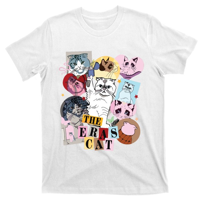 The Cat Eras In My Cat Mom Era Cat Lover T-Shirt