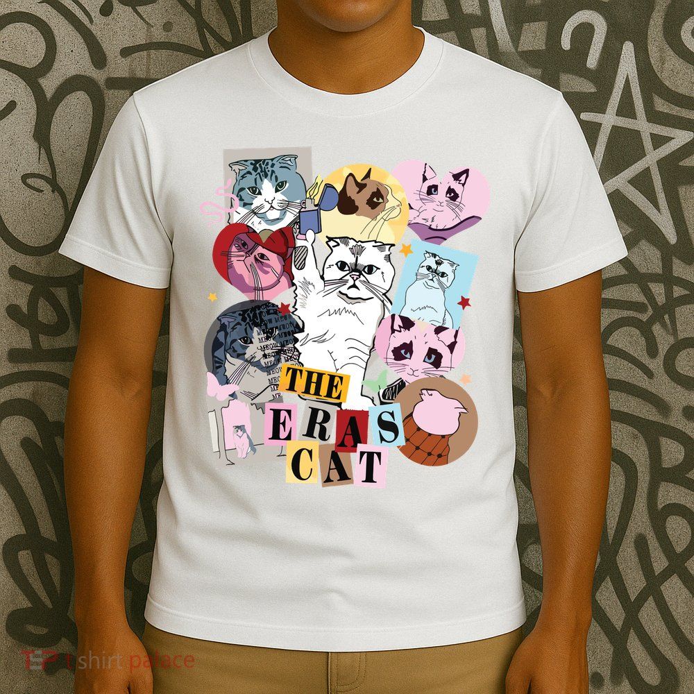 The Cat Eras In My Cat Mom Era Cat Lover T-Shirt