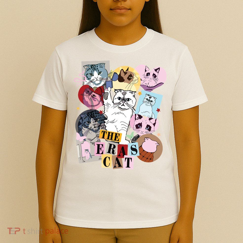 The Cat Eras In My Cat Mom Era Cat Lover T-Shirt