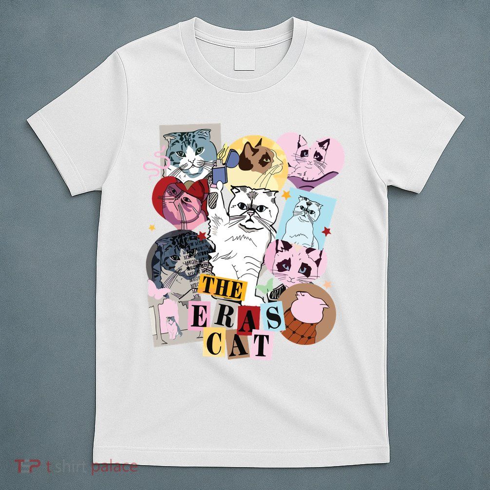 The Cat Eras In My Cat Mom Era Cat Lover T-Shirt