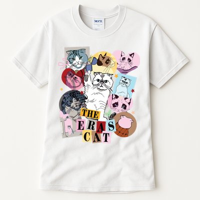 The Cat Eras In My Cat Mom Era Cat Lover Tall T-Shirt