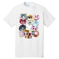 The Cat Eras In My Cat Mom Era Cat Lover Tall T-Shirt