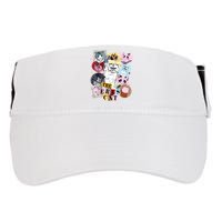 The Cat Eras In My Cat Mom Era Cat Lover Adult Drive Performance Visor