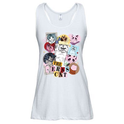 The Cat Eras In My Cat Mom Era Cat Lover Ladies Essential Flowy Tank