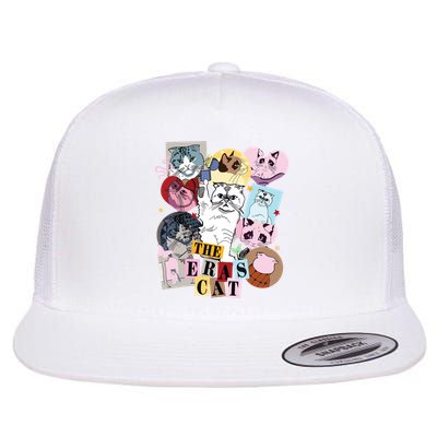 The Cat Eras In My Cat Mom Era Cat Lover Flatbill Hat
