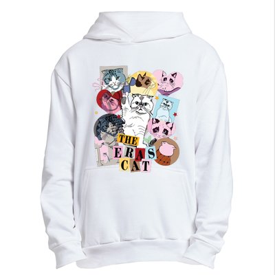 The Cat Eras In My Cat Mom Era Cat Lover Urban Pullover Hoodie