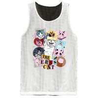 The Cat Eras In My Cat Mom Era Cat Lover Mesh Reversible Basketball Jersey Tank