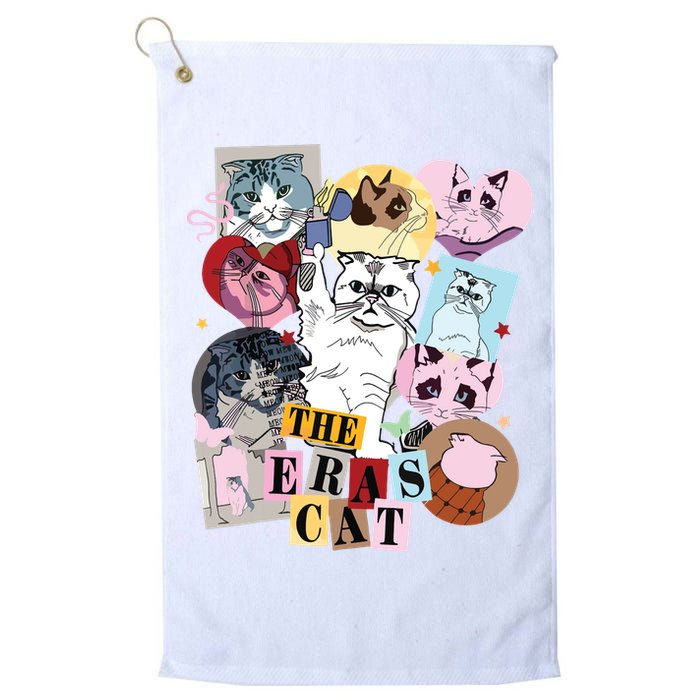 The Cat Eras In My Cat Mom Era Cat Lover Golf Towel