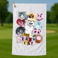 The Cat Eras In My Cat Mom Era Cat Lover Golf Towel